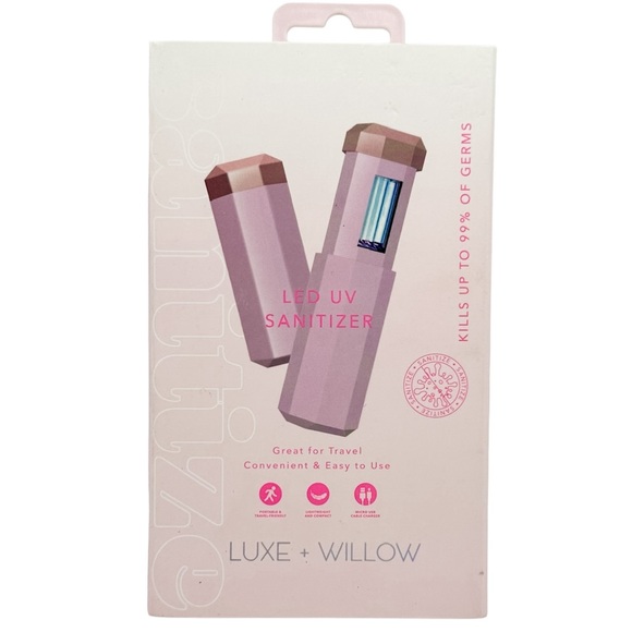 Luxe + Willow LED UV Sanitizer Blush Pink - Picture 4 of 4